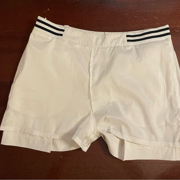 Elegance Sports Paris Tennis Skirt with Built In Shorts, Buttons, White, Small - Picture 10 of 16